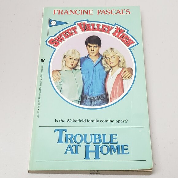 Sweet Valley High Book #65 Trouble At Home - Picture 1 of 4